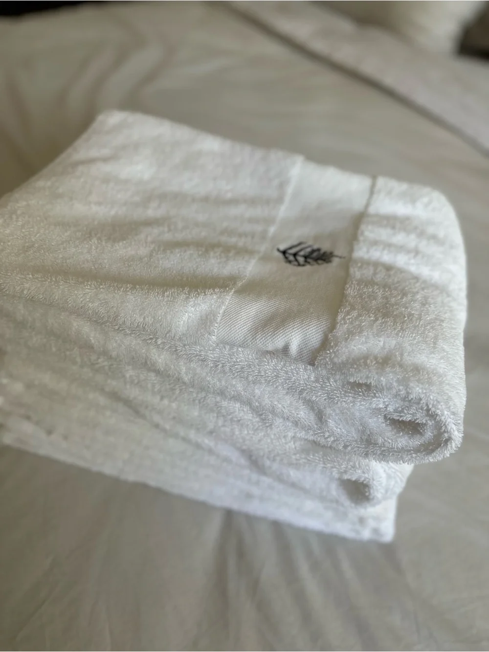 Four Seasons Hotels Pool Towel Set of 4 Signature White